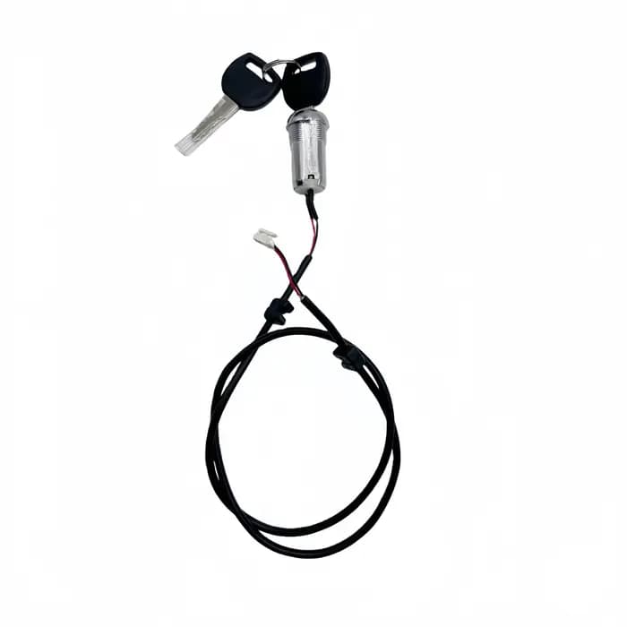 Cylindre de serrure électronique Original Kukirin G4 avec clé pour trottinette électrique Kugoo Kirin G4