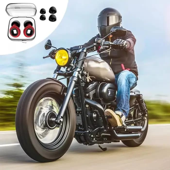 Bouchons d'oreilles pour moto