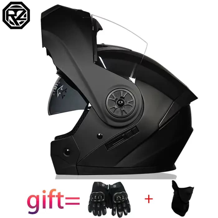 Casque de moto à rabat modulaire de sécurité approuvé DOT