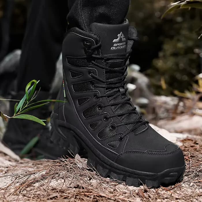 Nouvelles bottes de travail en cuir de haute qualité pour hommes