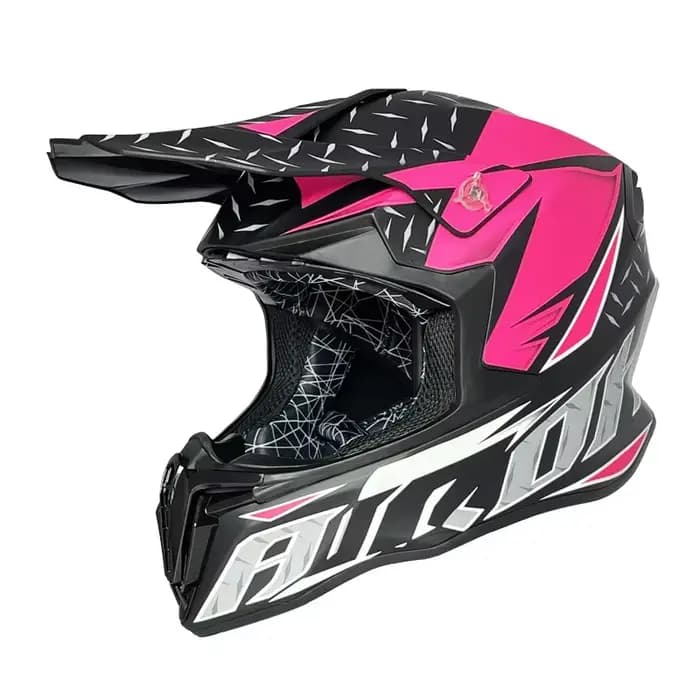 Casque de Moto avec bouclier solaire Atv DOT Road Cross