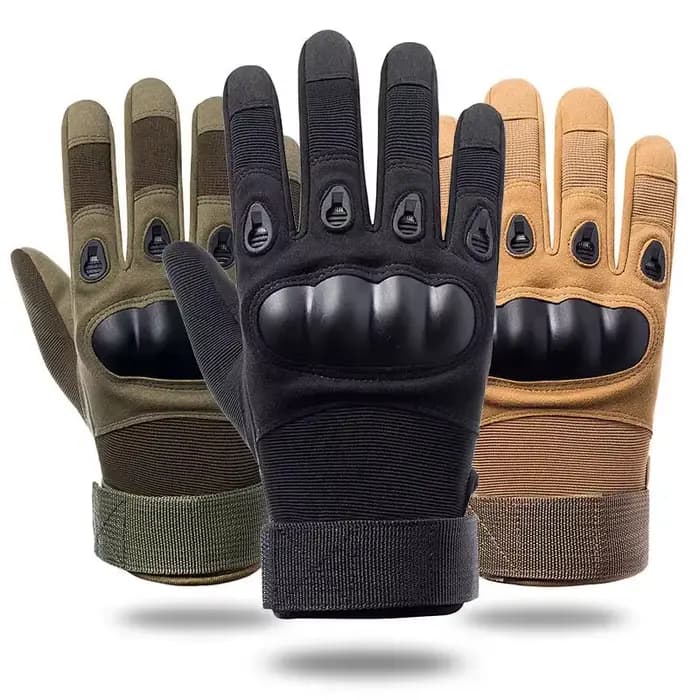 Gants de moto noirs pour hommes, en cuir véritable, blancs, pour la conduite sur route, gants tactiles pour quatre saisons, taille: M-XL Livraison rapide 4-6 jours Arrivée