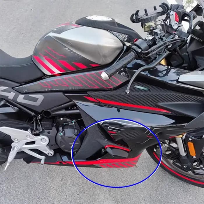 Protection de cadre moteur et protège-chute pour CFMOTO 450SR 450SRS 450SS 450 SR SRS SR-S SS
