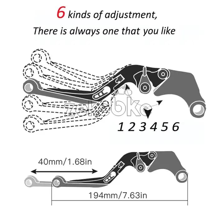 Leviers de frein et d'embrayage réglables pour Voge 800DSX Rally 800 DSX DS800X 2025 2026 2027 Accessoires Moto