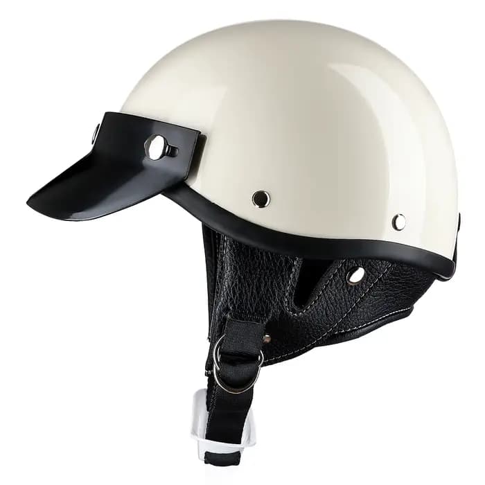 Casque demi-casque vintage élégant Evomosa – Léger