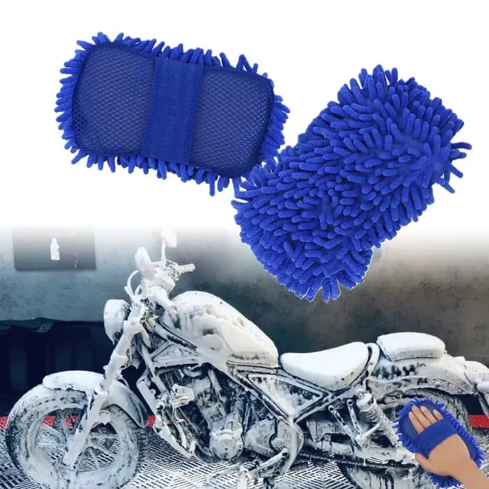 Gants de lavage pour moto