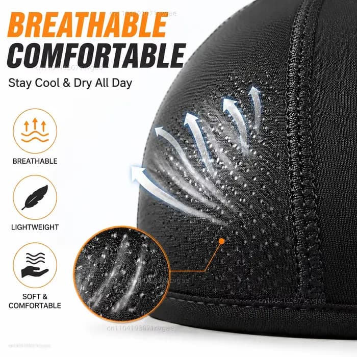 Lot de 5 bonnets intérieurs pour casque de moto