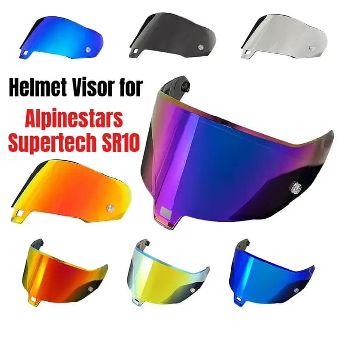 Visière de casque pour casque de moto Alpinestars Supertech SR10