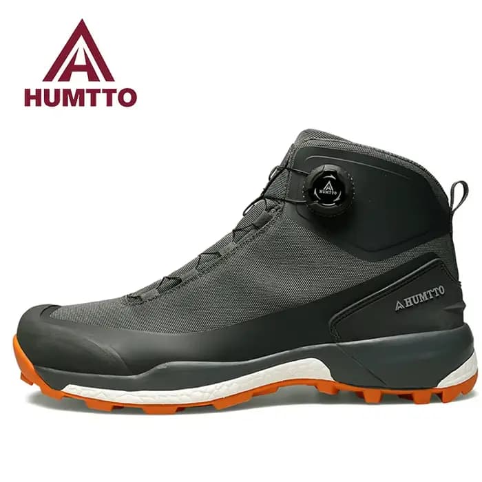 HUMTTO chaussures de randonnée hommes hiver haut chaud antidérapant