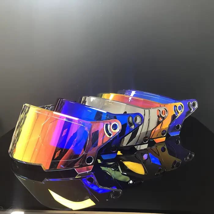 Visière de casque de moto pour éliminateur de cloche
