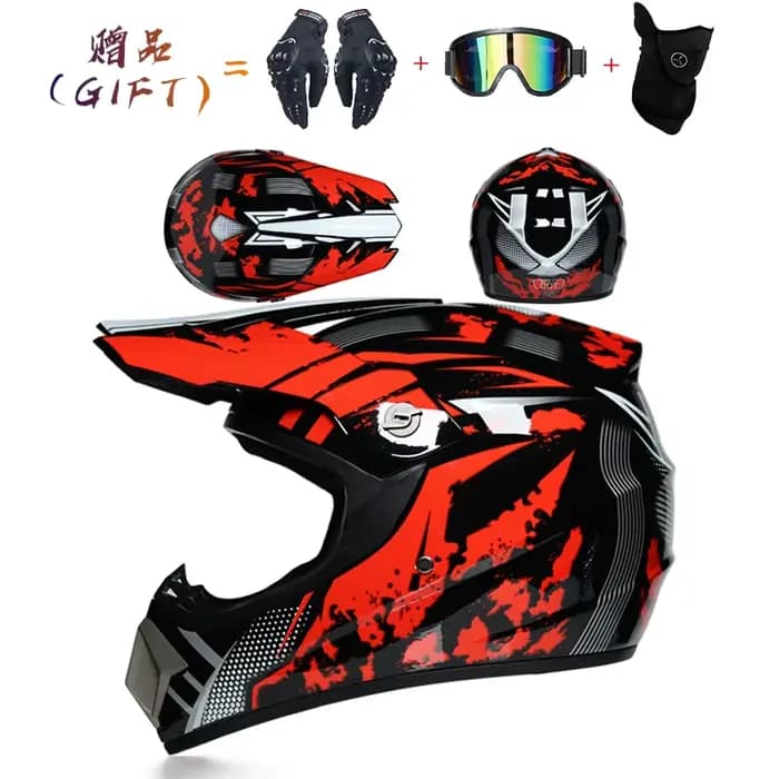 Casque de motocross de sécurité Casco