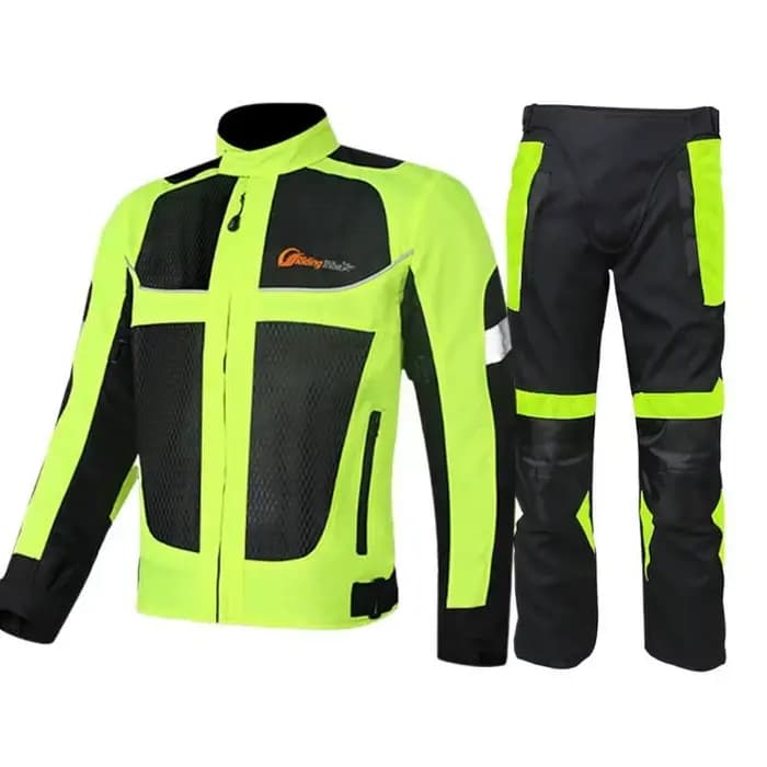 Combinaison de course moto imperméable et respirante