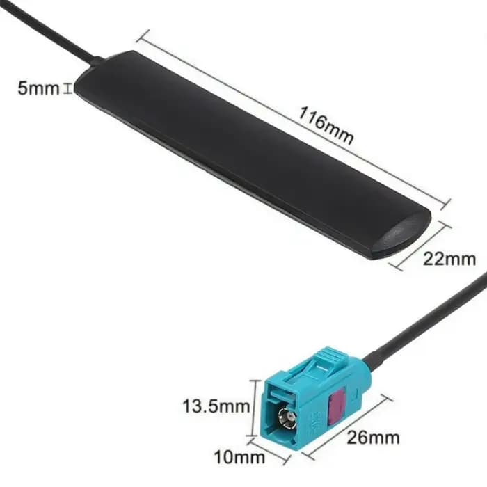 Antenne autoradio stéréo 100cm voiture WiFi GSM 3G