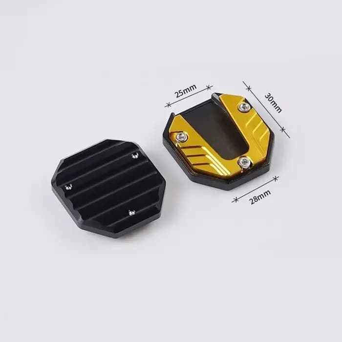 Modification de base de support de pied de moto