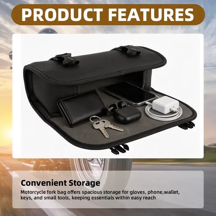 Sac de rangement d'outils de moto, nouveau sac en cuir étanche, sacs de décoration, accessoires de pièces pour Simson SIMSON S51 Dirt Pit moto