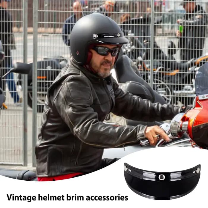 Visière de casque de moto anti-UV