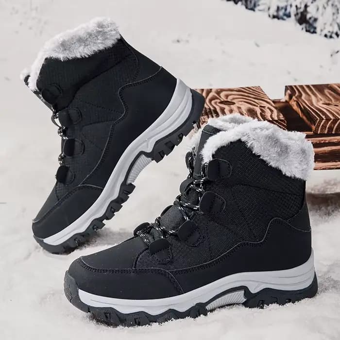 ELUVA bottes de neige hommes femmes hiver thermique imperméable anti-dérapant chaud confort en plein air randonnée