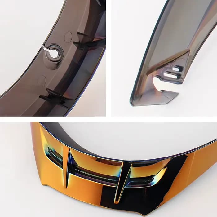 Becquet de casque de moto
