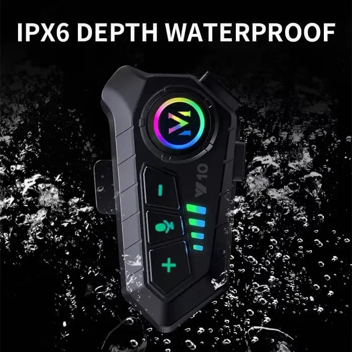 Casque d'intercom pour moto Y10