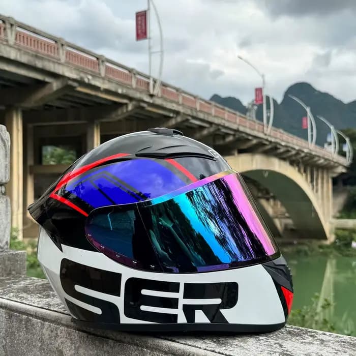 Casque de moto complet 3c pour hommes et femmes