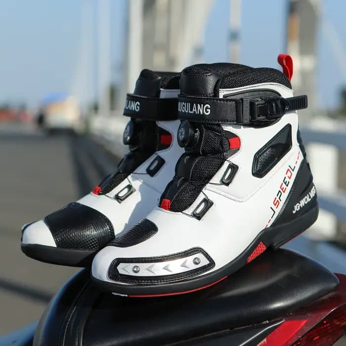 Nouvelles bottes de moto hommes en plein air imperméable