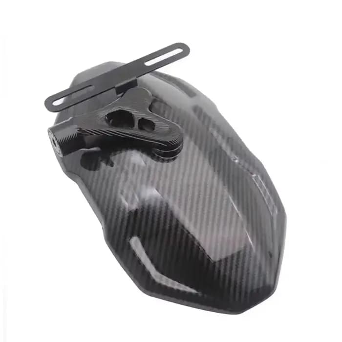 Support de plaque d'immatriculation en fer pour garde-boue de moto