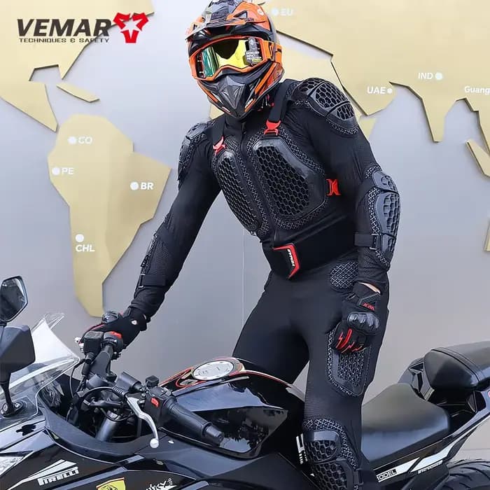 Veste de moto d'été pour hommes