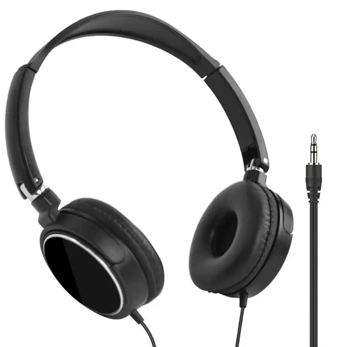 Universel 3.5mm filaire ordinateur casque pliable Portable musique jeu casque suppression de bruit sport écouteur stéréo casque
