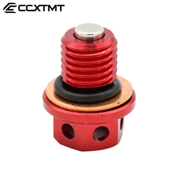 Boulon de bouchon de vidange d'huile magnétique pour moto
