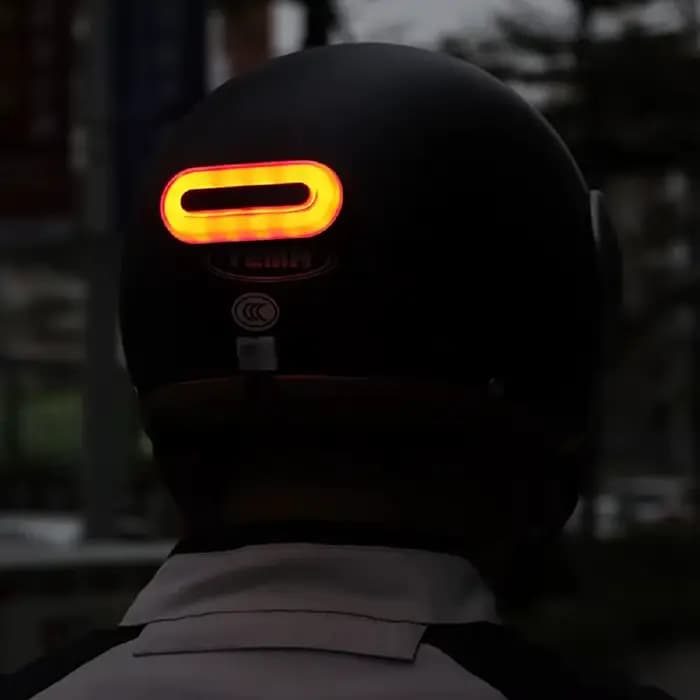 Moto USB casque lumière 16 lampe perles
