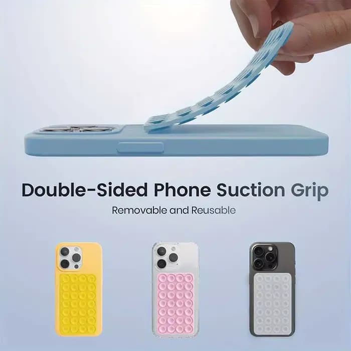 Support de coque de téléphone à ventouse en Silicone
