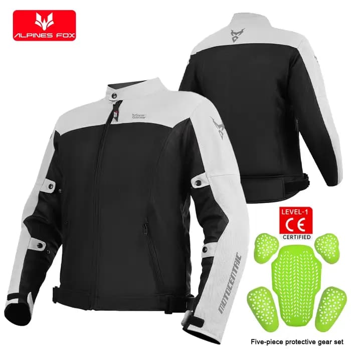 Blouson Moto Homme Été Respirant