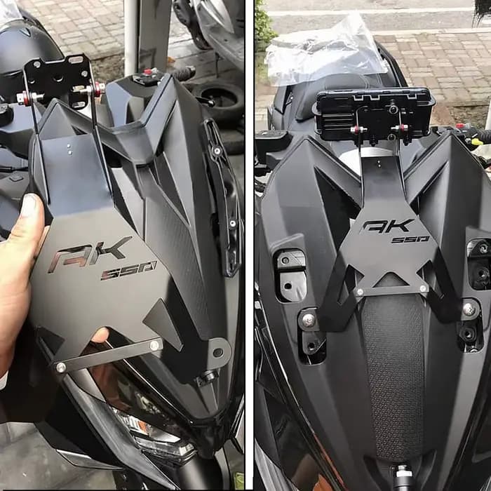 Support de Navigation avant et central pour KYMCO AK550