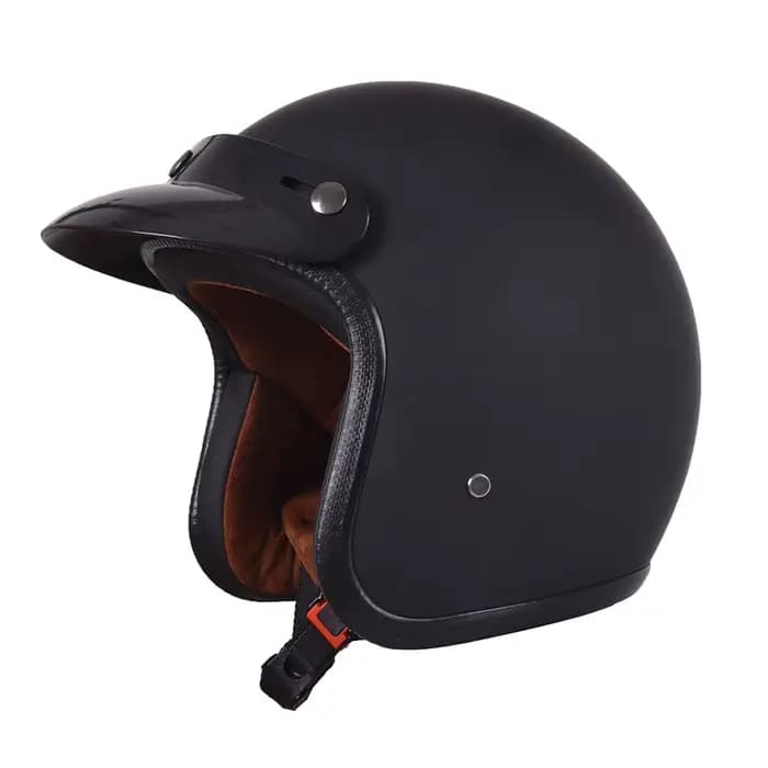Casque de moto vintage homologué DOT