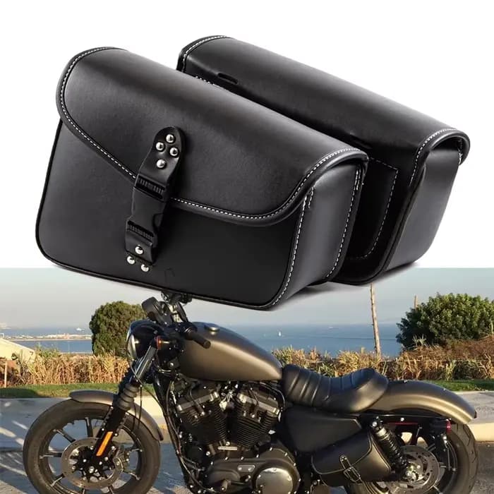 Sacs de dégager de moto en cuir PU