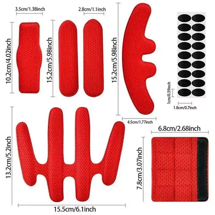 Coussinets de remplacement pour doublure de casque Ensemble d'insertion en mousse