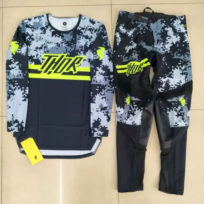 Ensemble de tenue de moto tout-terrain à séchage rapide