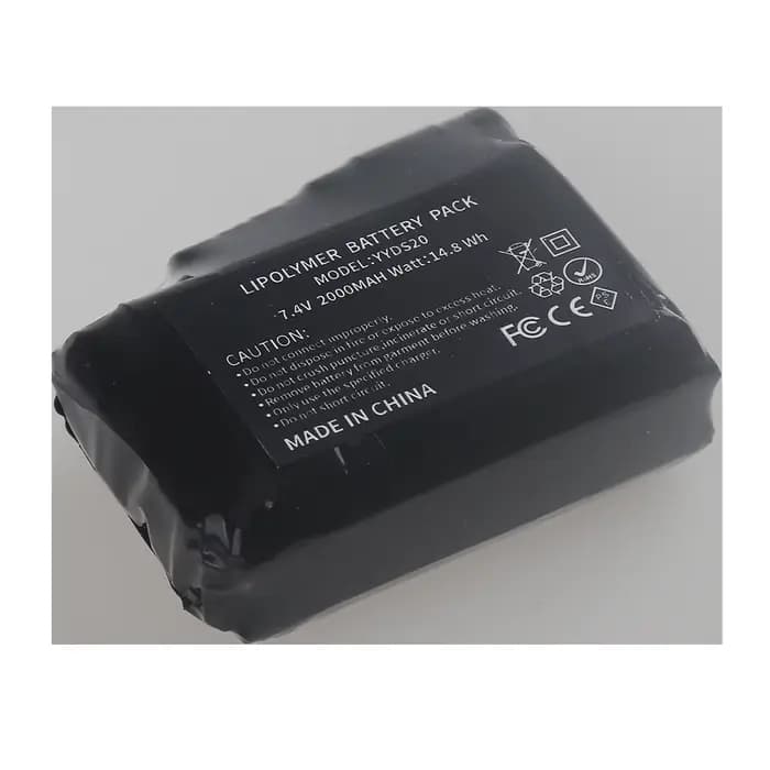 Batterie de rechange pour gants chauffants 7.4V 2000mAh 2S