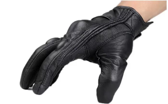 2025 gants de Moto en cuir de chèvre écran tactile hommes femmes