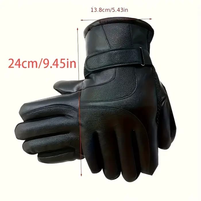 Gants d'hiver pour hommes compatibles avec les écrans tactiles