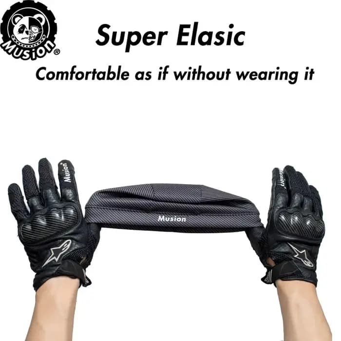 Couvre-tête Musion Design original pour casque de moto