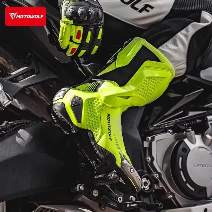 Bottes antidérapantes et Anti-chute pour Moto tout-terrain