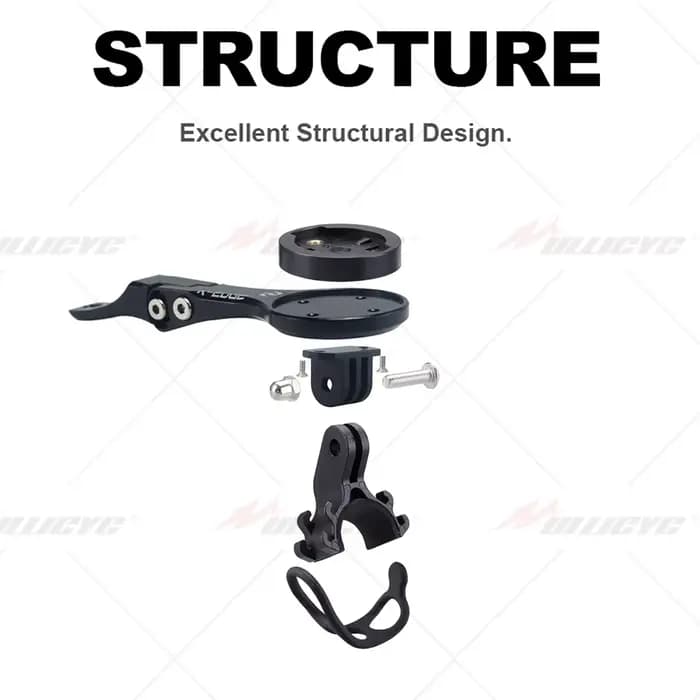 SYNCROS Mount ADDICT RC guidon intégré support d'ordinateur GPS/Garmin/Bryton/Wahoo