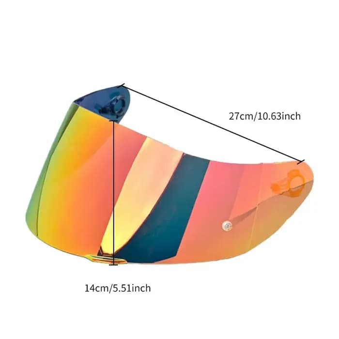 Visière de Protection UV pour casque de Moto