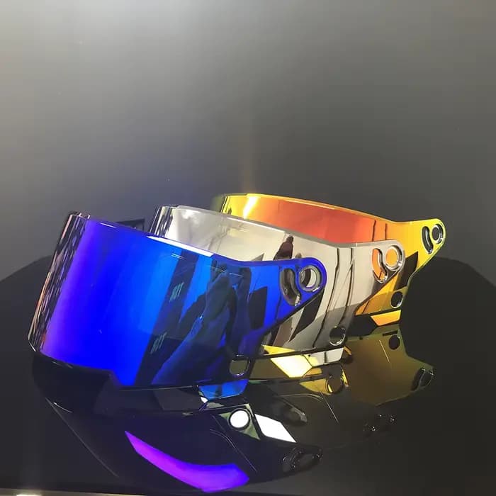 Visière de casque de moto pour éliminateur de cloche