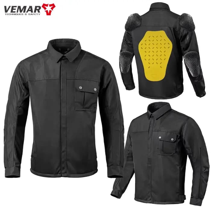 Veste d'été de moto pour hommes Oxford coupe-vent