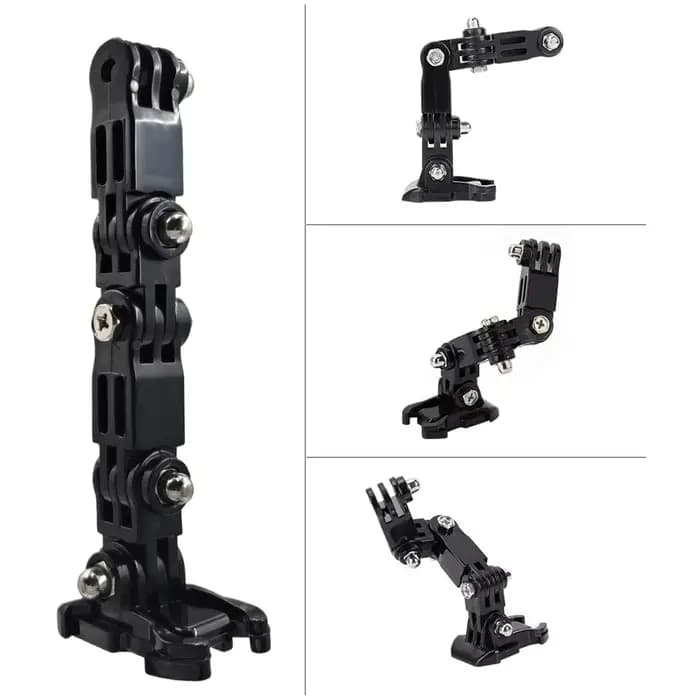 Kit de casque de moto pour GoPro Hero 13 12 11 10 Support de menton