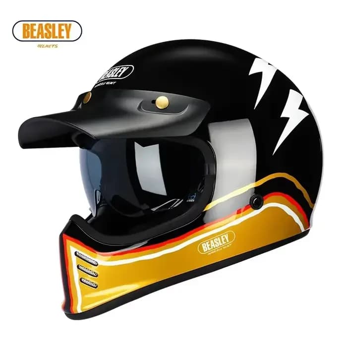 Casque de moto électrique BEASLEY certifié ECE