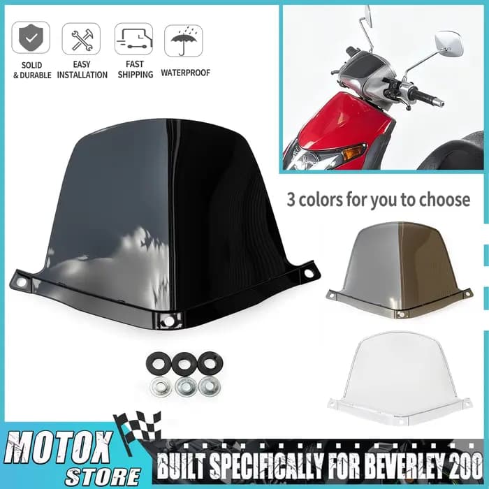 Pare-brise pour Piaggio Beverly 200