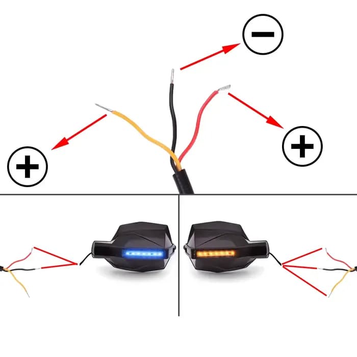 Protège-mains de moto, bouclier coupe-vent